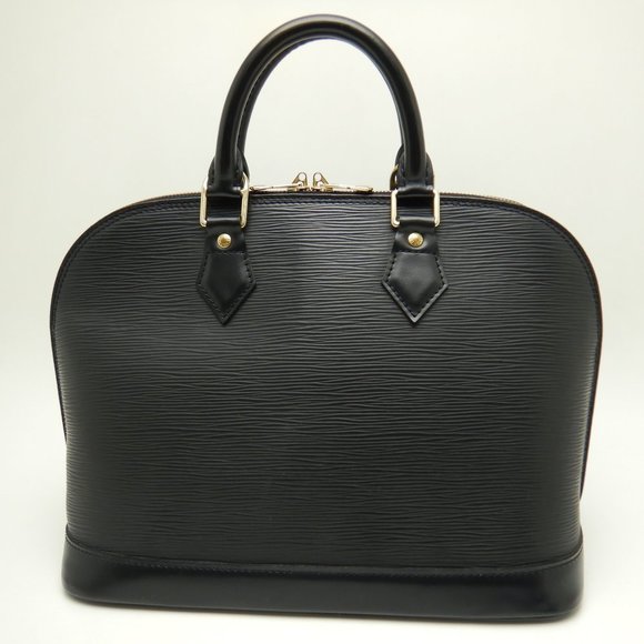 Louis Vuitton Epi Alma Handbag Noir Black - Picture 4 of 8